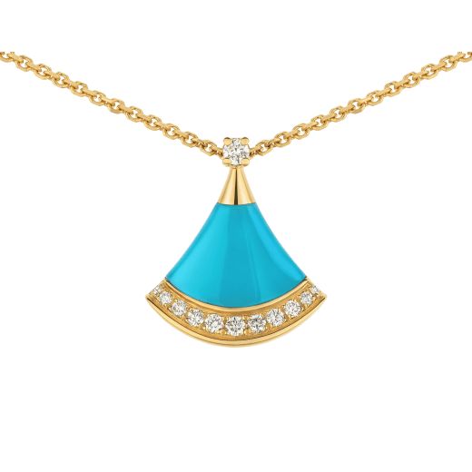 Necklace “DIVAS’ DREAM” Yellow Gold Diamonds